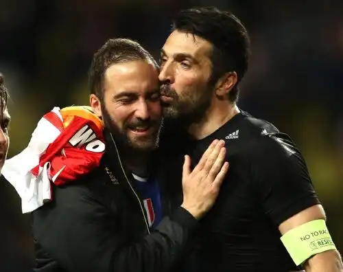 Gonzalo Higuain: “Ho svoltato grazie a Gigi Buffon”