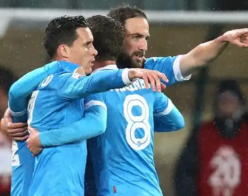 Higuain allontana la Roma: 2-1 sull’Atalanta