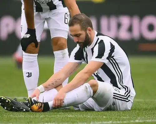 Juve, Higuain in dubbio anche per la Lazio