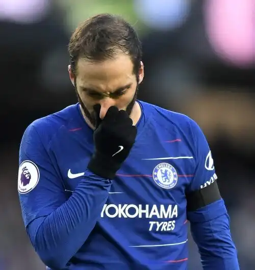 Il Chelsea pensa già a scaricare Higuain