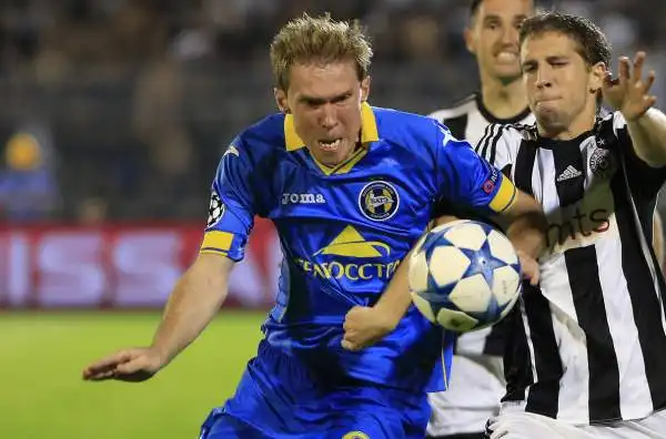 Aljaksandr Hleb, accostato in passato alla Roma, è l'indiscussa stella del BATE.
