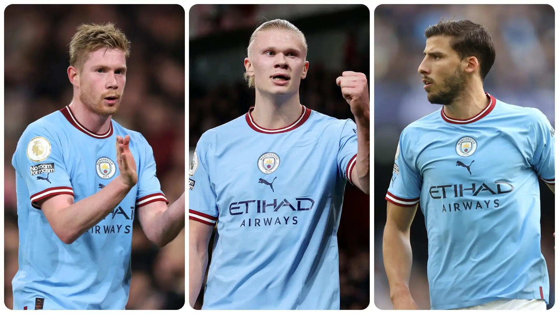 Quanto guadagnano i calciatori del Manchester City? La Top 10 in foto. Fonte: Capology
