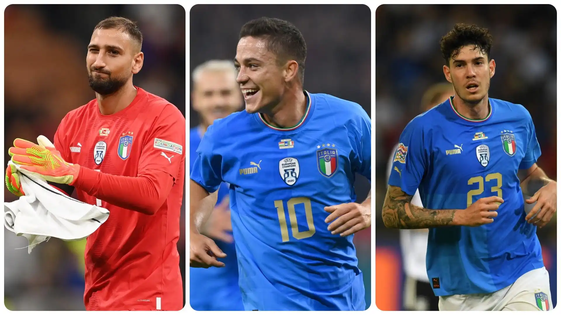 I 10 calciatori italiani più preziosi. La classifica in foto. Fonte: Transfermarkt
