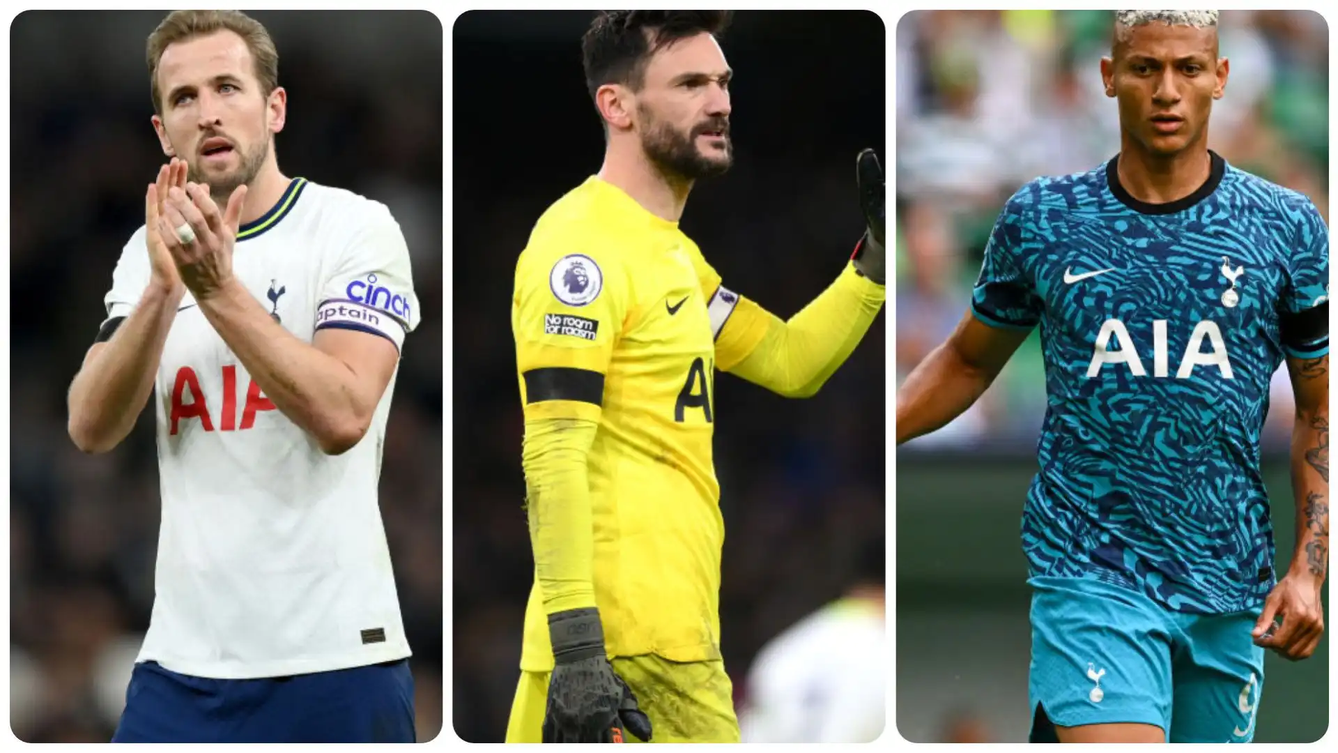 I 10 calciatori più pagati del Tottenham. Fonte: Capology