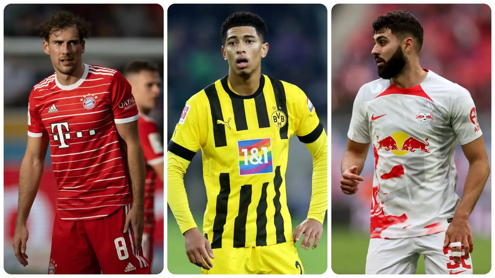 I 10 calciatori più preziosi della Bundesliga. La classifica in foto. Dati: Transfermarkt
