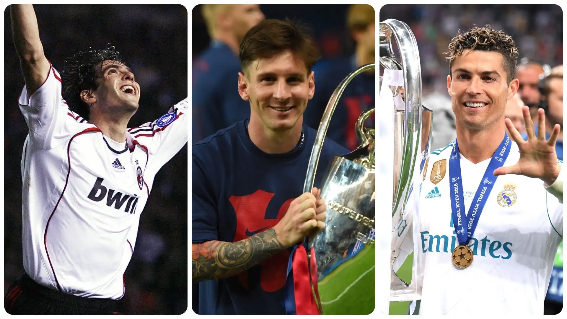 I 10 migliori calciatori del ventunesimo secolo: classifica in foto. Fonte: FourFourTwo
