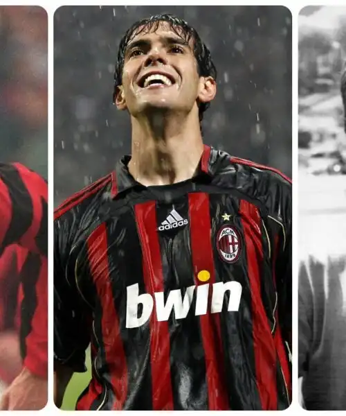 I 10 migliori calciatori nella storia del Milan: la risposta dell’intelligenza artificiale