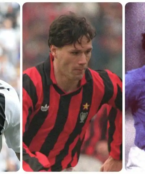 I 10 migliori calciatori nella storia della Serie A. Immagini
