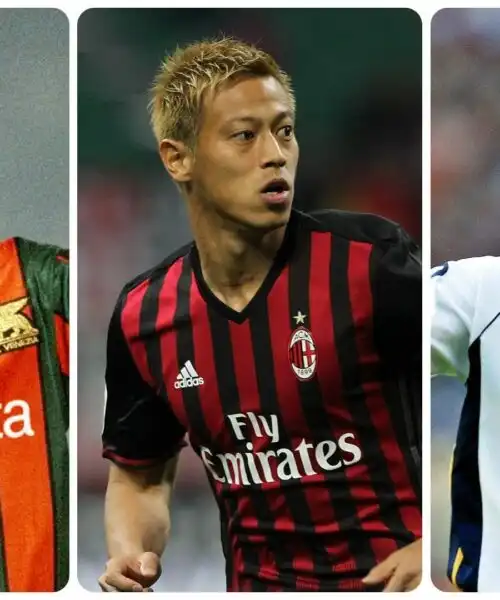 I 13 giocatori giapponesi in Serie A: foto
