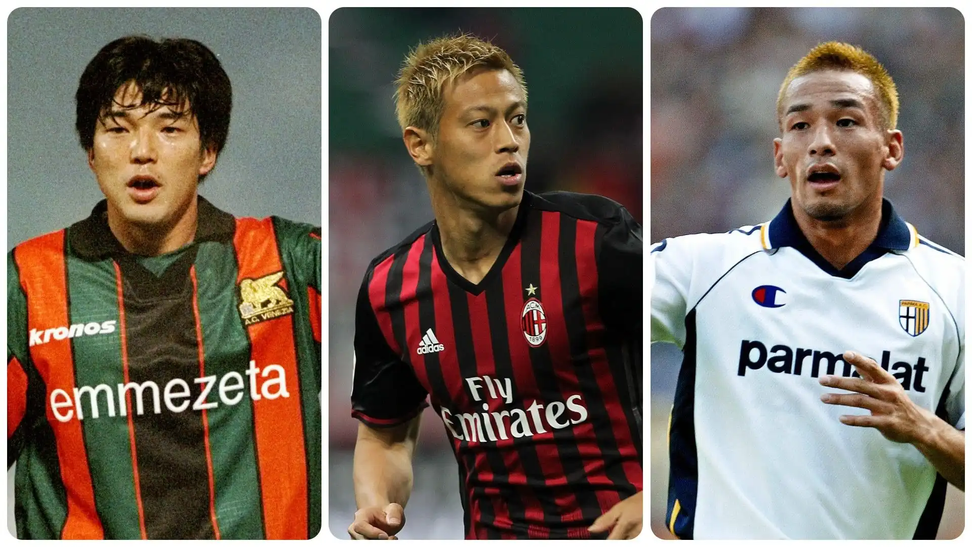 I 13 giocatori giapponesi in Serie A: foto
