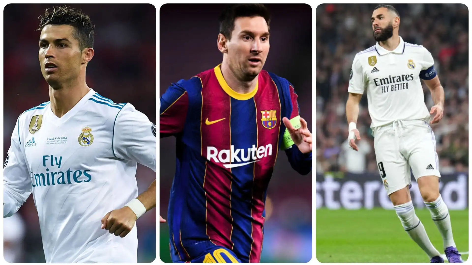 I calciatori con più gol dai quarti di finale alla finale di Champions League: classifica in foto. Fonte: Score 90