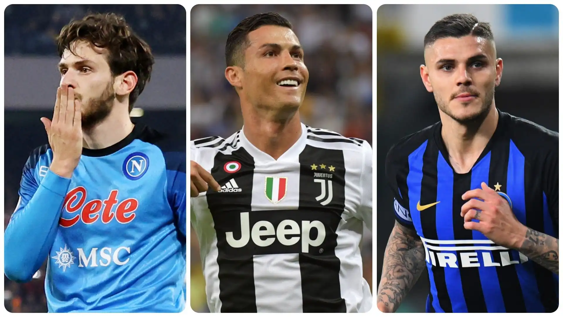 I calciatori più preziosi nella storia della Serie A: Top10 in foto (Transfermarkt)
