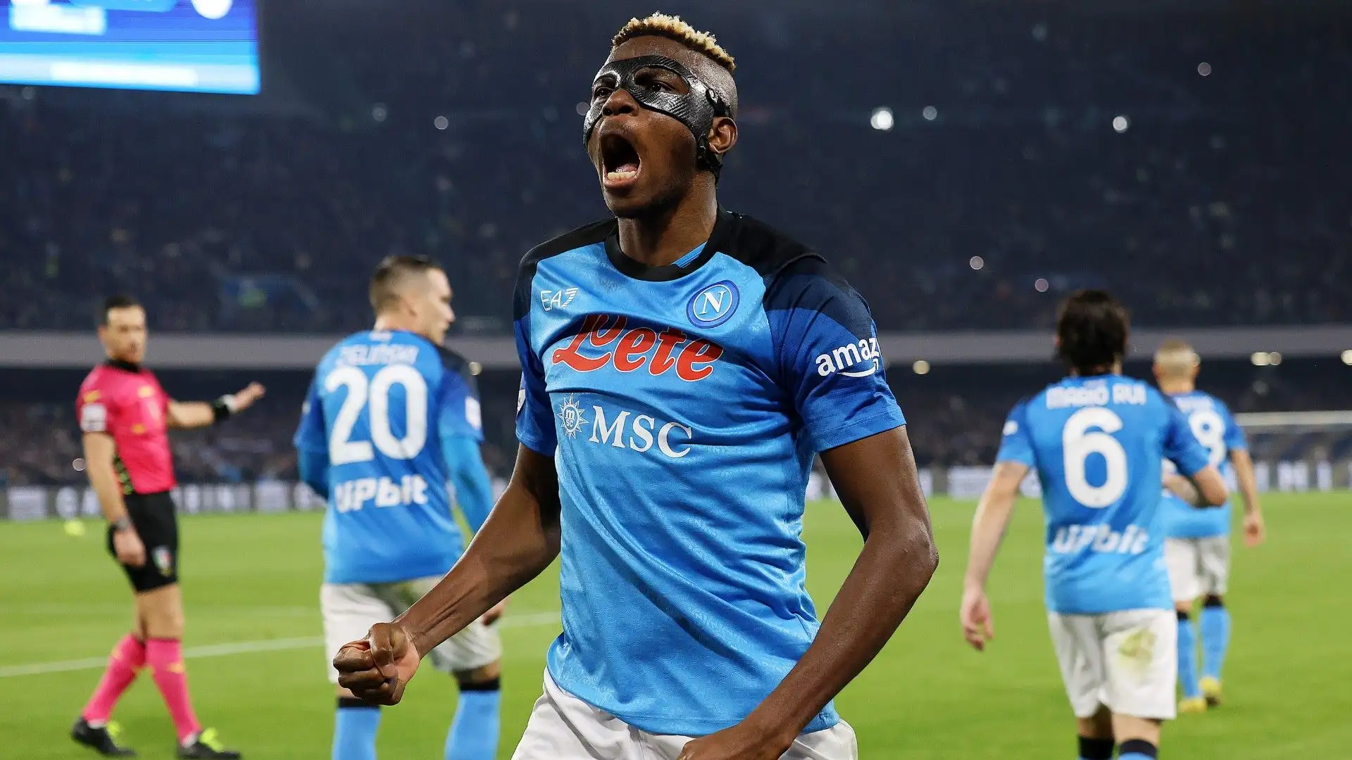 1- Primo posto per il Victor Osimhen della scorsa stagione: 120 milioni di euro

