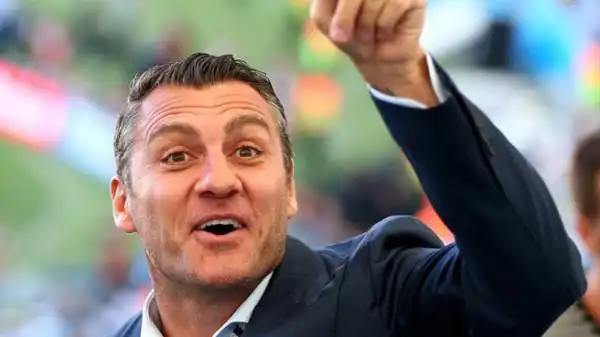 L'ex bomber Christian Vieri.