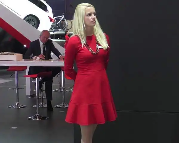 Donne e motori al Salone di Francoforte.