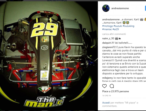 Andrea Iannone risponde a Kevin Schwantz con l’ironia