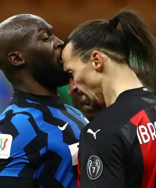 Ibrahimovic contro Lukaku: la rissa che fece tremare Milano. Foto