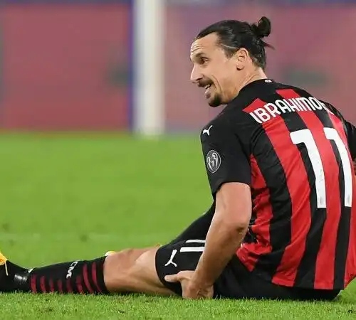 Milan, Zlatan Ibrahimovic infortunato: tempi di recupero lunghi