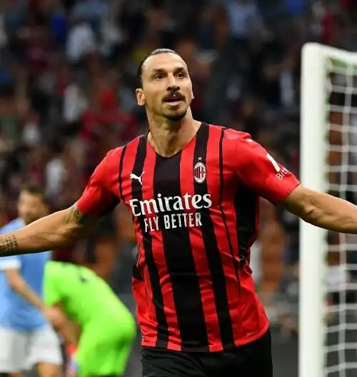 Milan in festa: 2-0 alla Lazio, punteggio pieno, Ibra in gol