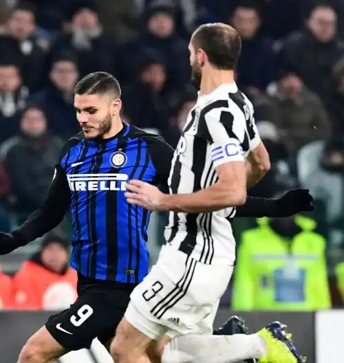 Chiellini-Icardi, nuova puntata su Instagram
