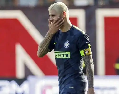 Icardi, sorprendente cambio di look