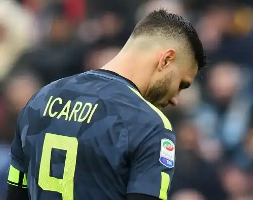 Inter, allarme in allenamento per Icardi