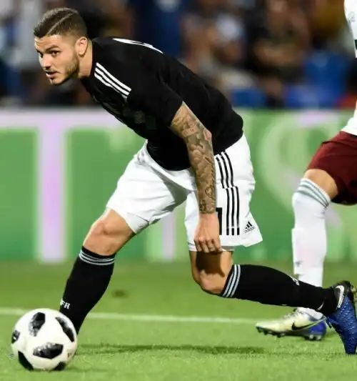 Icardi scaricato anche dall’Argentina