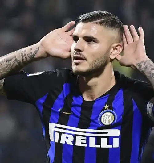 Inter, dopo 40 giorni Icardi in gruppo