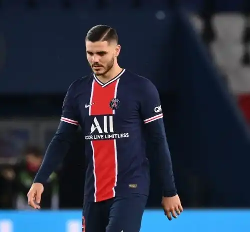 Psg, gioca Mauro Icardi e non arriva la vittoria