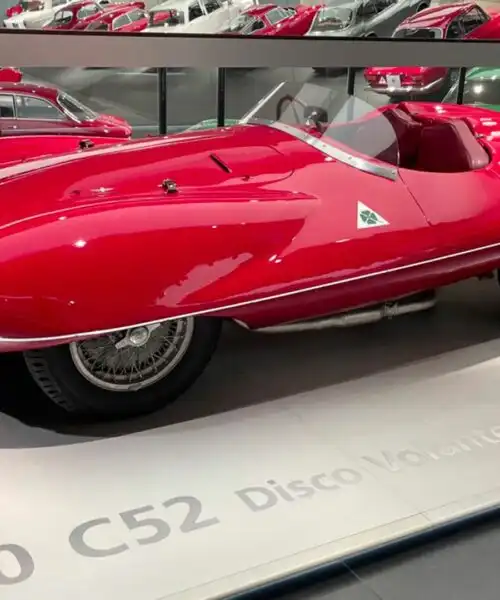 Il disco volante dell’Alfa Romeo. Le foto di un capolavoro