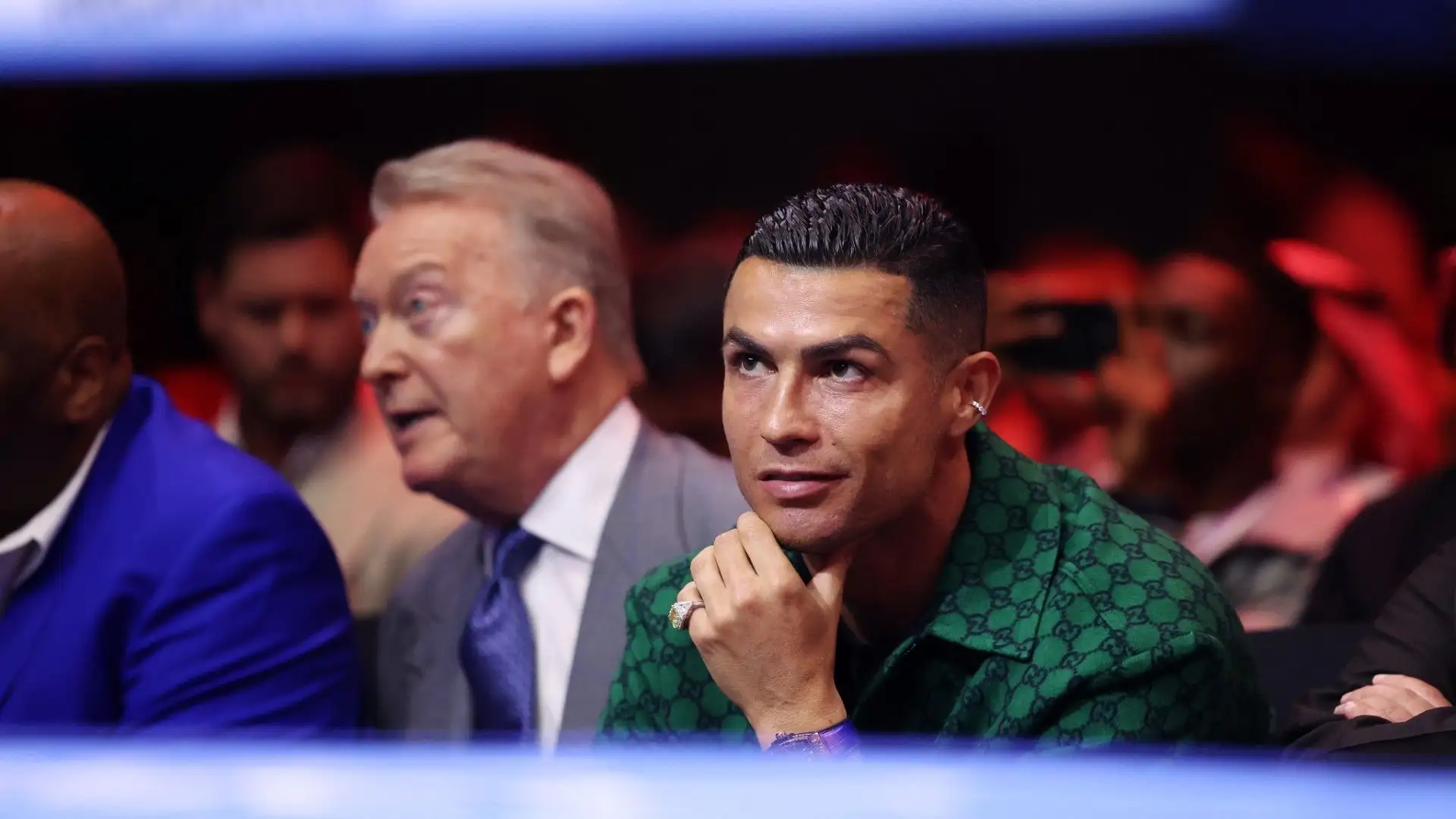 Un importante incontro di boxe organizzato alla Kingdom Arena di Riyadh
