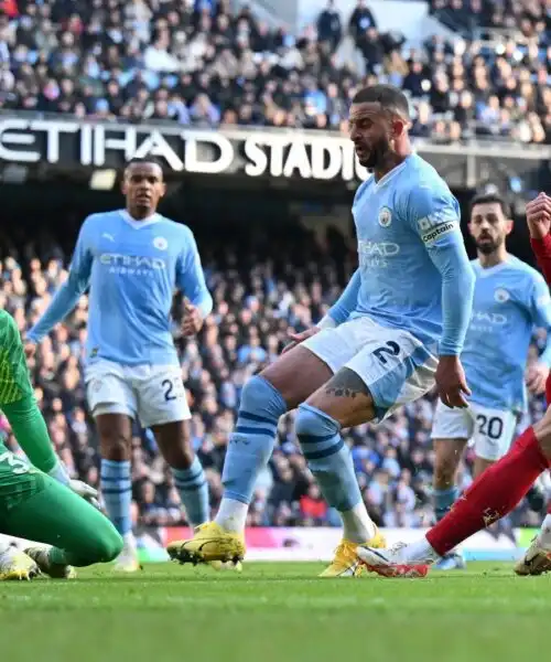 Il Manchester City domina ma non vince: le foto del big match