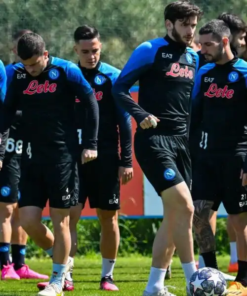 Il talento del Napoli potrebbe andarsene: le immagini