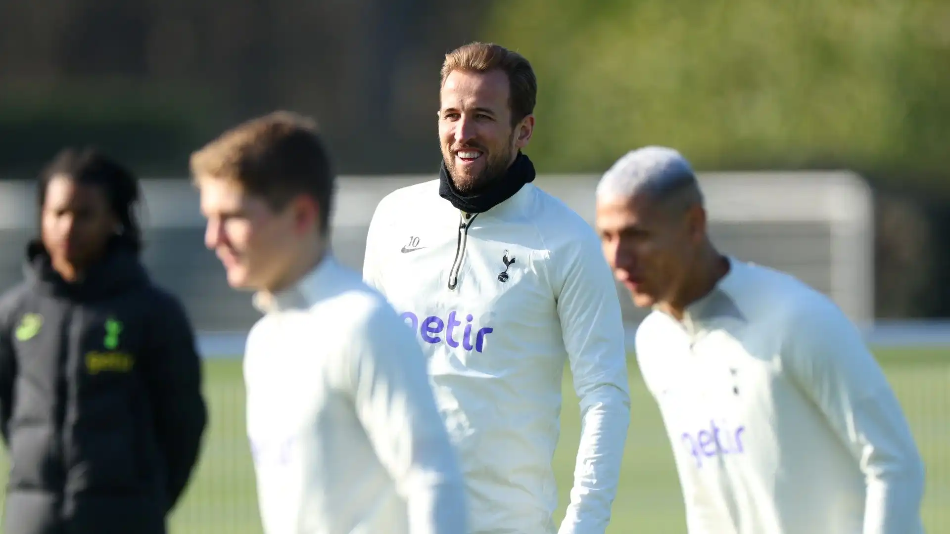 Il Tottenham si prepara a sfidare il Milan: le foto