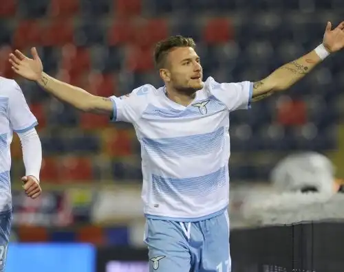 Serie A, Bologna-Lazio 0-2: Immobile implacabile