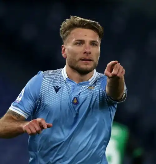 Serie A: Immobile spinge la Lazio in zona Champions