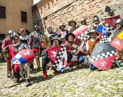 I piloti diventano soldati medievali