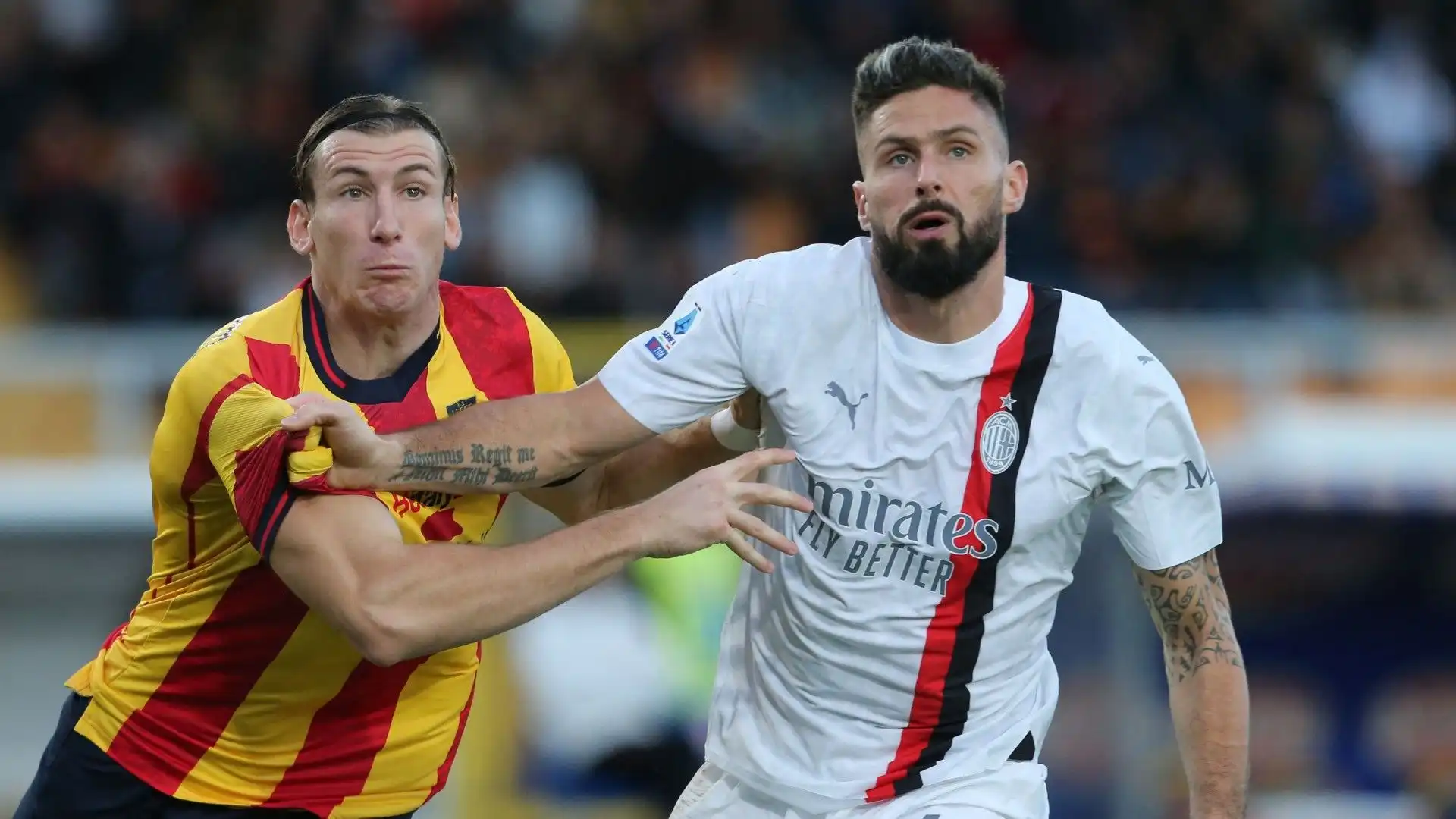 Leao stirato, Giroud espulso. Povero Diavolo: le foto