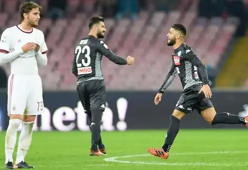 Serie A, Napoli-Milan 2-1: riecco Insigne