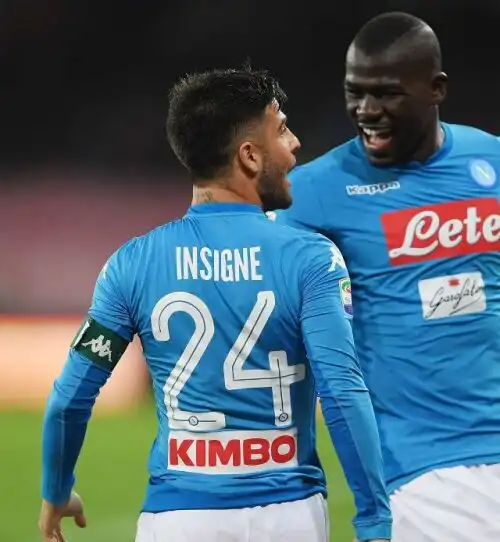 Napoli, Koulibaly difende Insigne