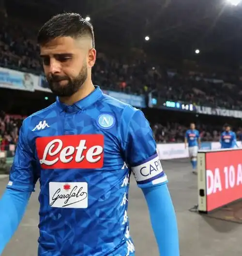 Napoli: De Laurentiis duro con Insigne