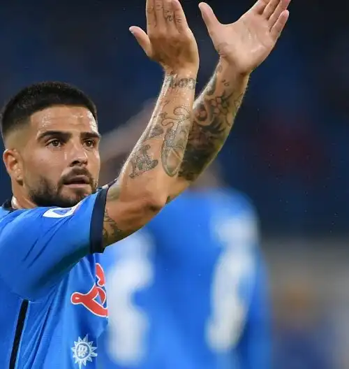 Lorenzo Insigne mette in allarme il Napoli