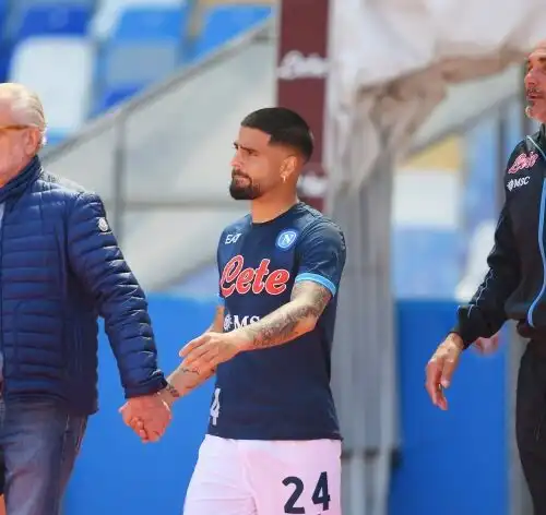 Napoli, Lorenzo Insigne scoppia in lacrime nel giorno dell’addio