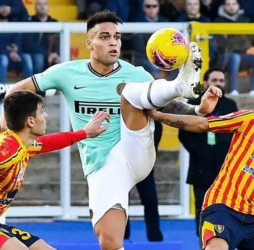 Inter frenata a Lecce. Flop Balotelli: espulso