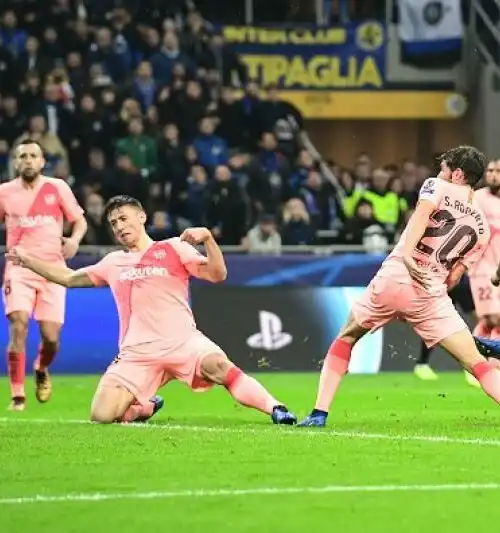 Inter-Barcellona: Pagelloide nerazzurro