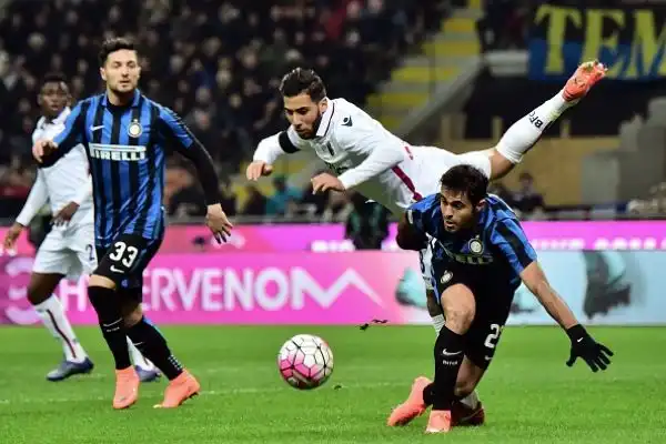 L'Inter perde Icardi ma vince. Perisic e D'Ambrosio firmano il 2-0 sul Bologna.