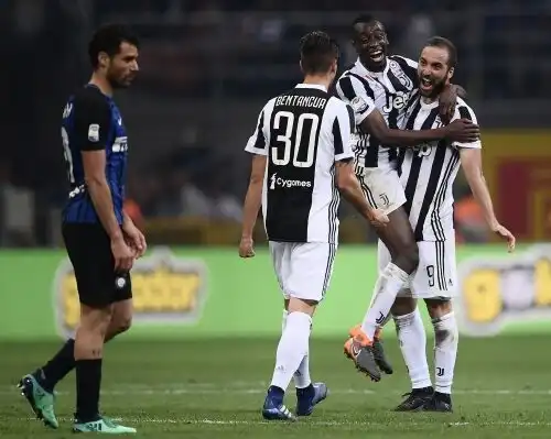 Higuain non smette di esultare