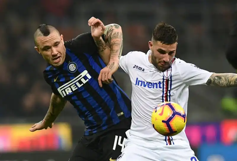 I nerazzurri superano la Sampdoria sotto gli occhi del bomber "ribelle".