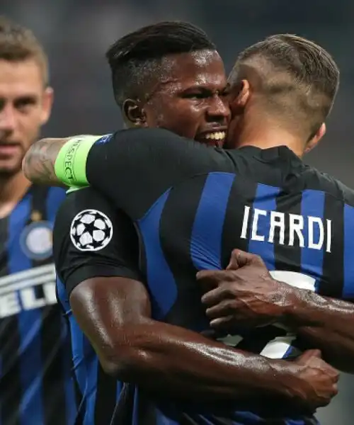Icardi show, Wanda si commuove