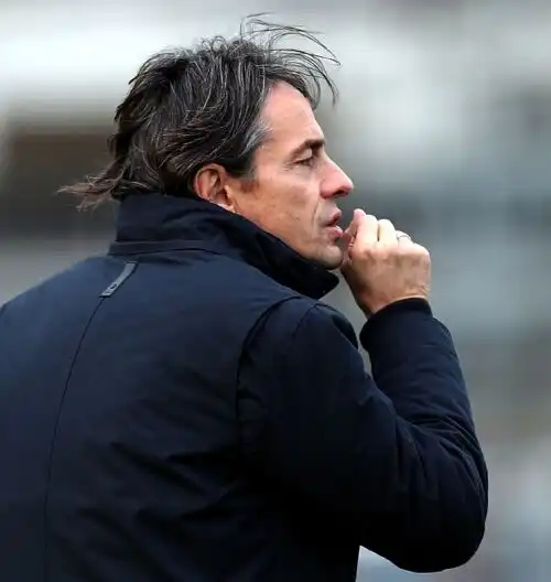 Filippo Inzaghi si gioca la panchina contro il Milan